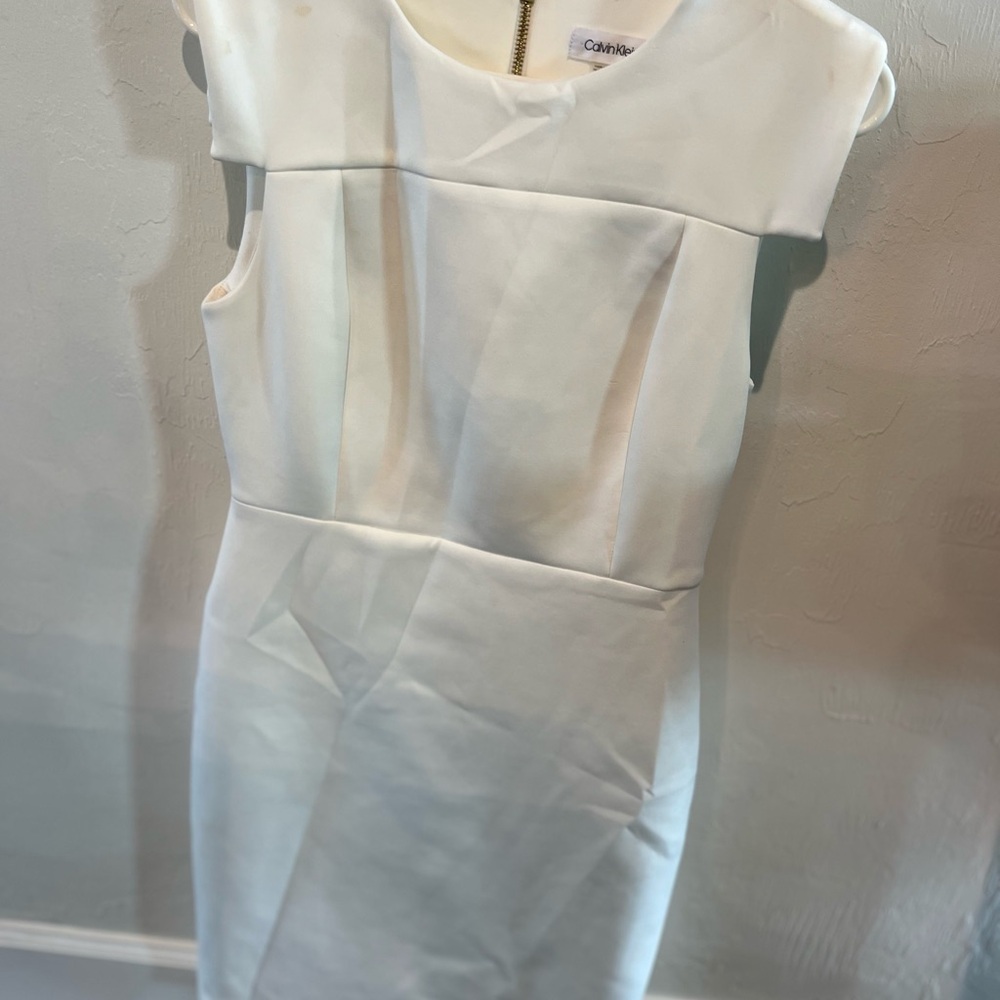 Calvin Klein Ivory Dress